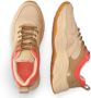 Anders SCOTCH & SODA Celest Cream meerkleurige beige sneakers voor dames - Thumbnail 7