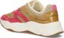 Scotch & Soda Celest leren chunky sneakers camel roze - Thumbnail 7