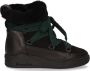 Serafini Moon ZV Zwart Dames Veterboots - Thumbnail 4