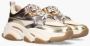 STEVE MADDEN Progressive pewter gold Grijs Mesh Lage sneakers Dames - Thumbnail 6