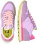 Sun68 Ally Solid Nylon Lage sneakers Dames Paars - Thumbnail 8