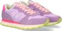Sun68 Ally Solid Nylon Lage sneakers Dames Paars - Thumbnail 9