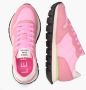 Sun68 Sun 68 Ally Solid Nylon Sneakers Dames Roze - Thumbnail 4