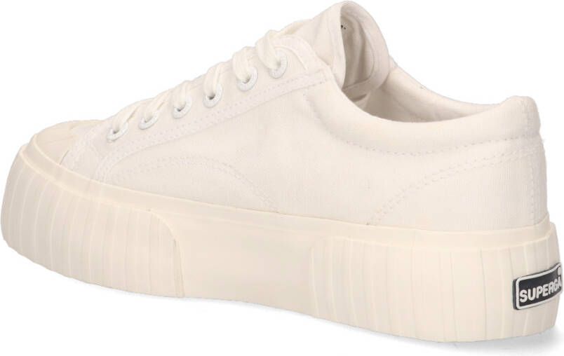 Superga 2631 Stripe Platform Wit