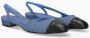 TORAL Slingbacks Dames Luisa Maat: 38 Materiaal: Leer Kleur: Blauw - Thumbnail 8