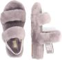 Ugg Oh Yeah Slide Sandalen voor Dames in Grey Shearling - Thumbnail 5