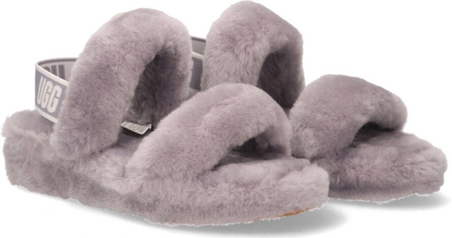 Ugg Oh Yeah Slide Grijs