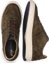 Van Bommel 16422 Lage sneakers Leren Sneaker Heren Groen - Thumbnail 9