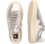 Veja Zilveren Leren Sneakers Ronde Neus Model Gray Dames - Thumbnail 8