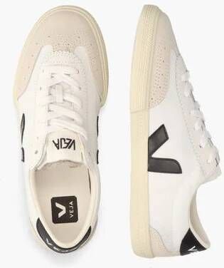 Veja Volley Canvas Wit Zwart