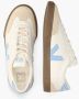 Veja Volley Leather Wit Lichtblauw - Thumbnail 2