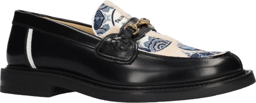 Filling Pieces Broken Plate Zwart Multi