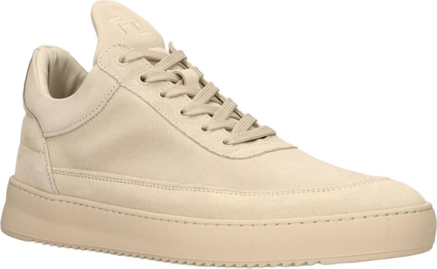 Filling Pieces Lage Top Suède Beige Sneakers Beige Heren - Foto 6