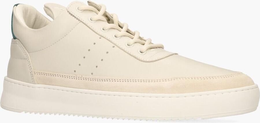 Filling Pieces Low Top Off-White Donkergroen
