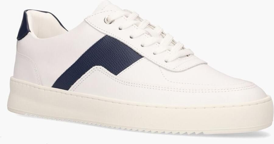 FILLING PIECES Lage Sneakers Heren Mondo Game Maat: 45 Materiaal: Leer Kleur: Blauw - Foto 3