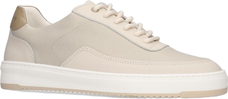 FILLING PIECES Lage Sneakers Heren Mondo Tech Crumbs Maat: 46 Materiaal: Leer Kleur: Beige - Foto 3