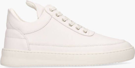 FILLING PIECES Lage Sneakers Heren Low Top Ripple Nappa Maat: 40 Materiaal: Leer Kleur: Wit - Foto 2