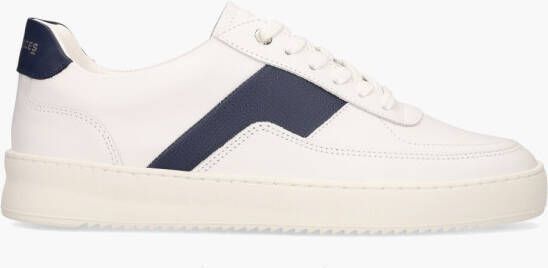 FILLING PIECES Lage Sneakers Heren Mondo Game Maat: 45 Materiaal: Leer Kleur: Blauw - Foto 2