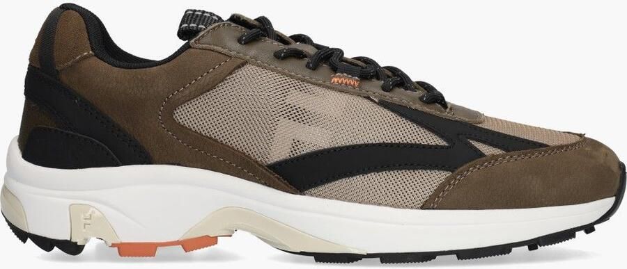 FILMORE Lage Sneakers Heren Krafla Maat: 42 Materiaal: Leer Kleur: Groen