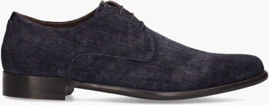 Floris van bommel De Draver 03.13 Dark Blue H-Wijdte Veterschoenen