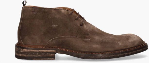 Floris van bommel 50134 De Moker 01.01 Taupe H-Wijdte Veter boots - Foto 4