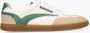 Floris van Bommel De Zaler 01.12 leren sneakers wit groen - Thumbnail 3