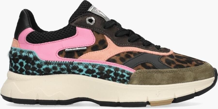 FLORIS VAN BOMMEL Lage Sneakers Dames Sfw-10133 Daysi Maat: 39 Materiaal: Leer