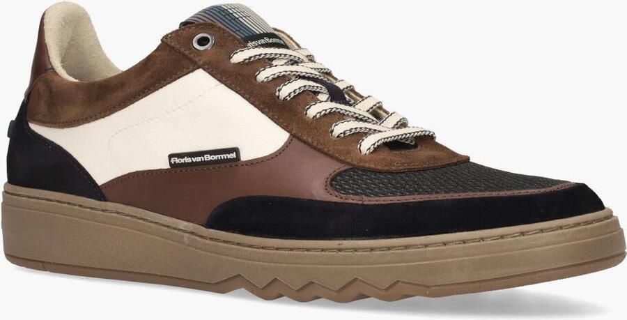Floris van Bommel DE~KUPSTER~05.12~~~~~~~~~~~~~~ Lage sneakersVrije tijdsschoenenHeren sneakers Bruin - Foto 5