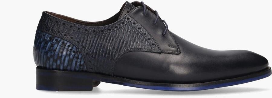Floris van bommel 30361 De Stapper Dark Blue G+ Wijdte Veterschoenen - Foto 2