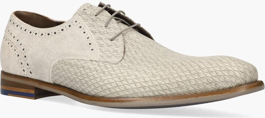 FLORIS VAN BOMMEL Nette Schoenen Heren Sfm-30361 De Stapper Maat: 45⅓ Materiaal: Textiel Kleur: Grijs - Foto 6