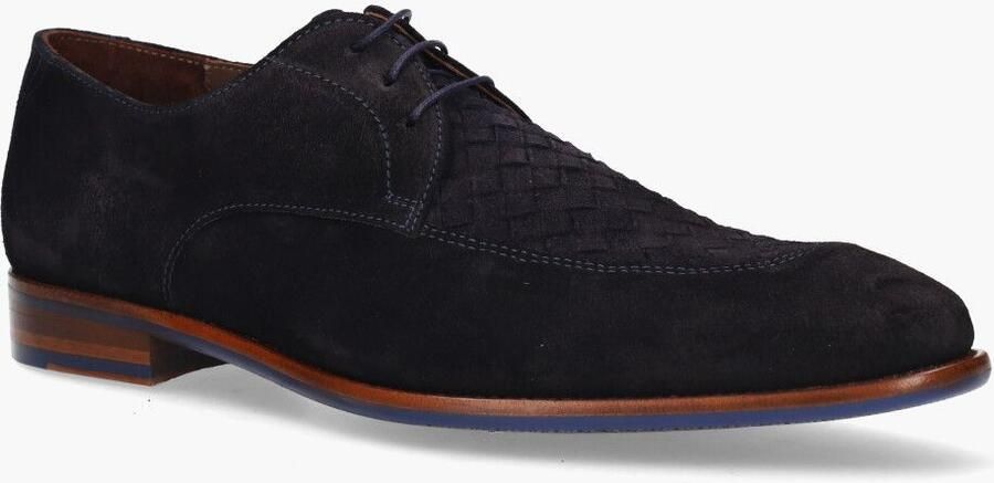 Floris van bommel De Strapper 50.01 Dark Blue G+ Wijdte Veterschoenen - Foto 4