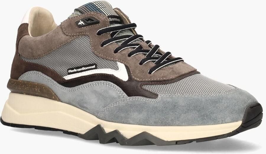 FLORIS VAN BOMMEL Lage Sneakers Heren Sfm-10178 Maat: 43⅓ Materiaal: Suède Kleur: Blauw - Foto 6