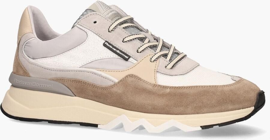 Floris van Bommel Sneakers Heren Lage sneakers Herenschoenen SFM-10155 Beige combi + - Foto 8