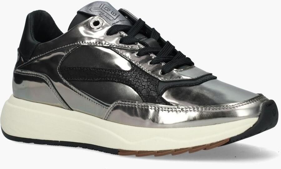 FLORIS VAN BOMMEL Lage Sneakers Dames Sfw-10138 Suvi Maat: 42 Materiaal: Leer Kleur: Zilverkleurig - Foto 11