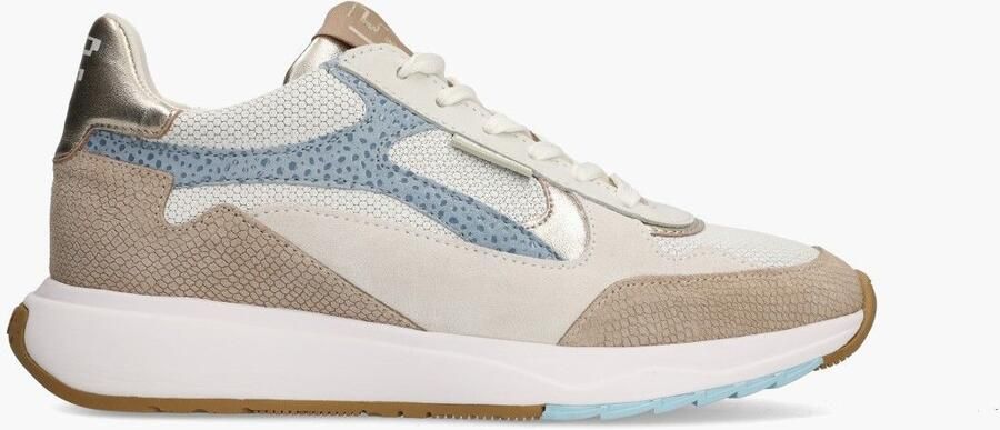 FLORIS VAN BOMMEL Lage Sneakers Dames Sfw-10159 Suvi Maat: 38 Materiaal: Leer Kleur: Wit - Foto 5