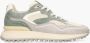 FLORIS VAN BOMMEL Lage Sneakers Heren Sfm-10159 Noppi Maat: 40 Materiaal: Leer Kleur: Groen - Thumbnail 5