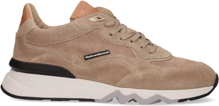 Floris van Bommel DE~ZAGER~02.23~~~~~~~~~~~~~~~~ Lage sneakersVrije tijdsschoenenHeren sneakers Taupe - Foto 6