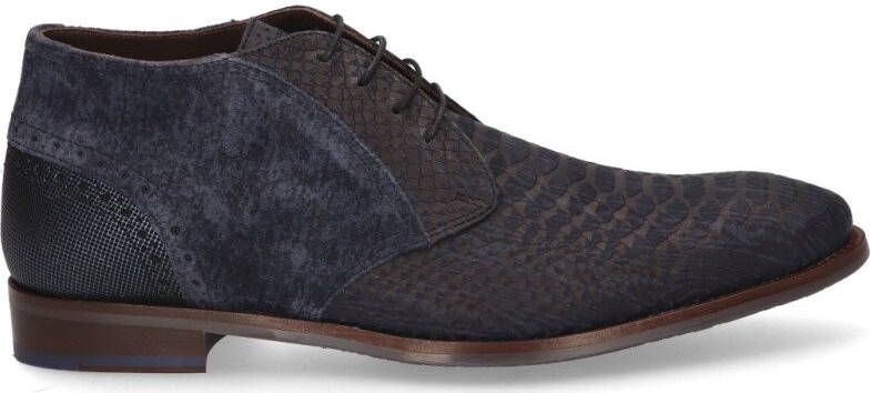 Floris van Bommel DE STAPPER 17.82 Volwassenen Heren veterschoenNette herenschoenen Bruin - Foto 7