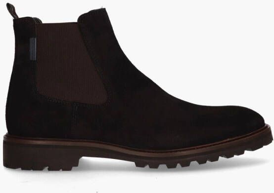 Floris van Floris van Bommel van Floris van Bommel Chelsea boots Heren Boots Laarzen Herenschoenen Suède SFM-60018 Zwart - Foto 5