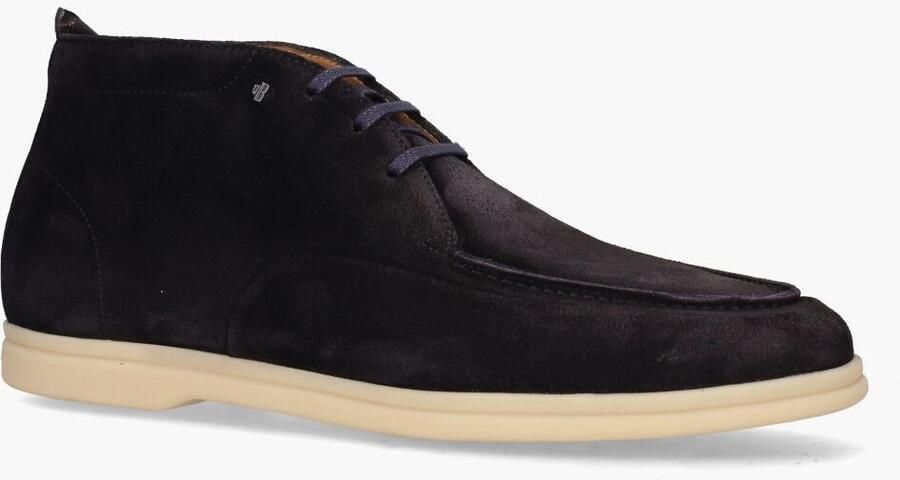 Van Bommel Veterboots Heren Boots Laarzen Herenschoenen Suède SBM-50027 Blauw - Foto 4