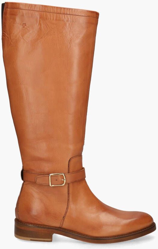 Floris van bommel 80050 Zurichi 04.01 Cognac G-Wijdte Lange laarzen