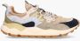 Flower Mountain Yamano 3 Sneaker Wit Militair Blauw Grijs Yamano 3 Sneaker Beige Suède Sneaker met Kurken Binnenzool Multicolor Gray Heren - Thumbnail 3