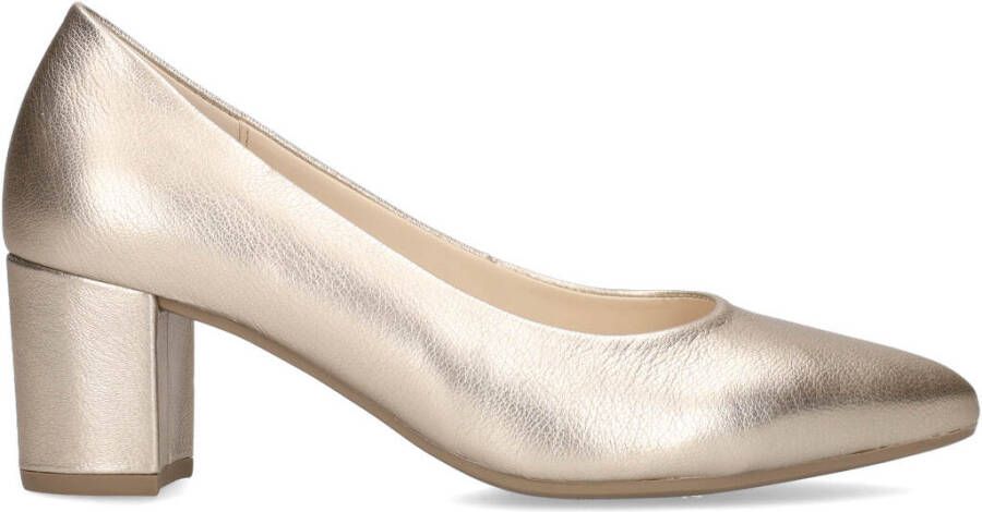 Gabor 450 Pumps High Heels Schoenen Hoge Hak Dames Goud - Foto 5