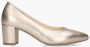 Gabor 450 Pumps High Heels Schoenen Hoge Hak Dames Goud - Thumbnail 3