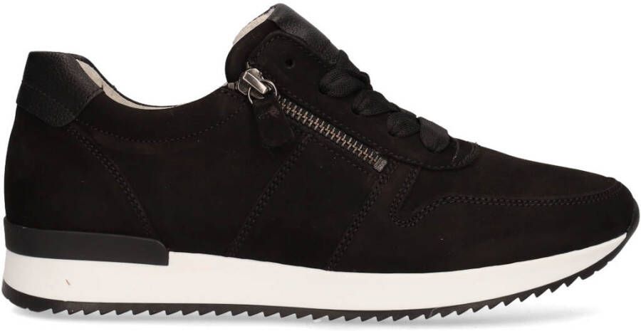 Gabor Sportieve Lage Dames sneaker met veter en rits - Foto 8
