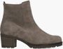 GABOR Enkellaarsjes Dames 800.1 Maat: 40 5 Materiaal: Suède Kleur: Taupe - Thumbnail 4