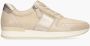 Gabor Beige metallic leren manden Beige Dames - Thumbnail 3