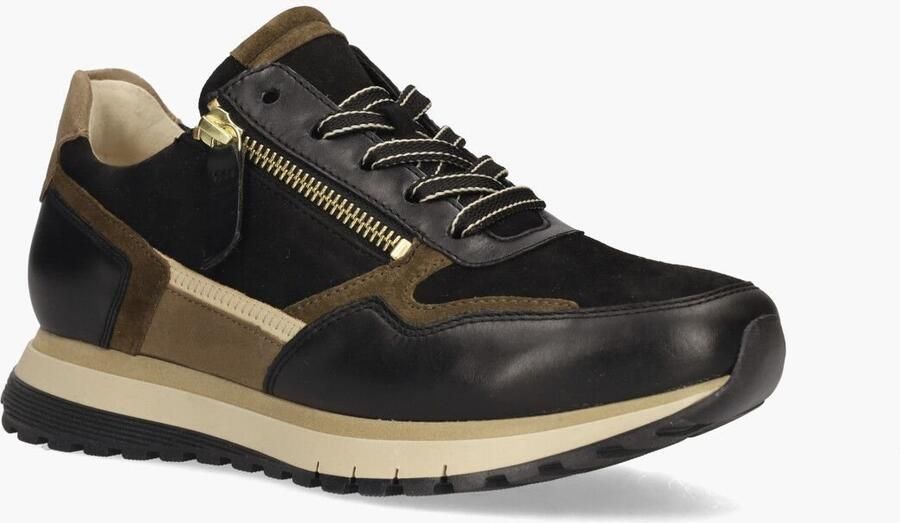 GABOR Lage Sneakers Dames 378 Maat: 39 Materiaal: Suède Kleur: Bruin - Foto 12