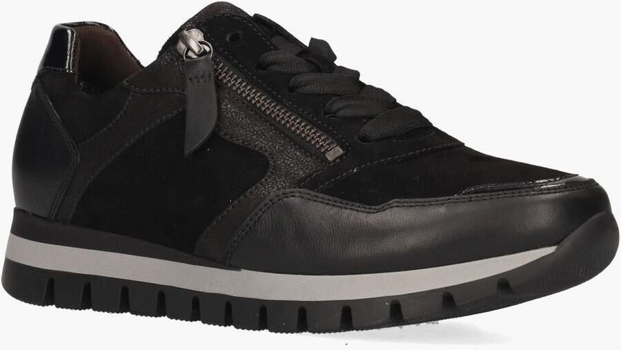 Gabor Sneakers met sleehak Turijn vrijetijdsschoen halfschoen veterschoen met comfortbreedte h (=zeer breed) - Foto 5