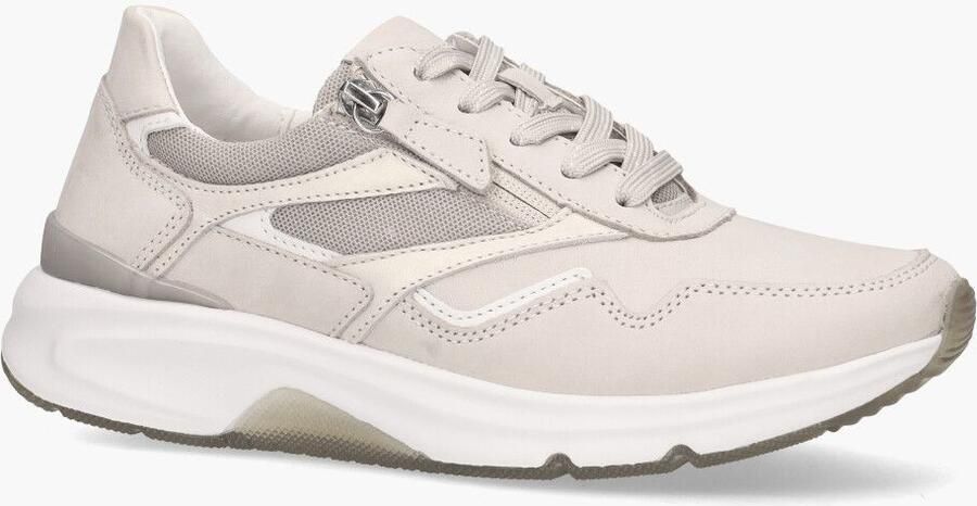 Gabor Rollingsoft Sneakers met sleehak met gepolsterde schaprand vrijetijdsschoen halve schoen veterschoen - Foto 4